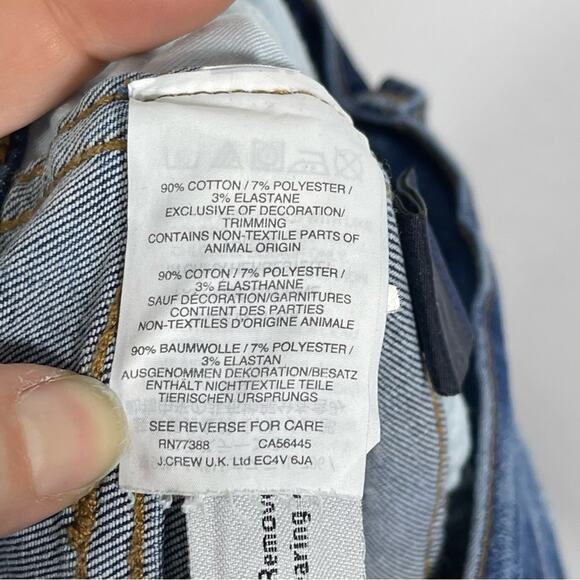 Madewell, 10" High Rise Skinny Jeans, 4 Button Fly. Size 27. In excellent cond! - Picture 3 of 10